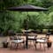 9ft. Outdoor Patio Market Umbrella with Hand Crank & Tilt